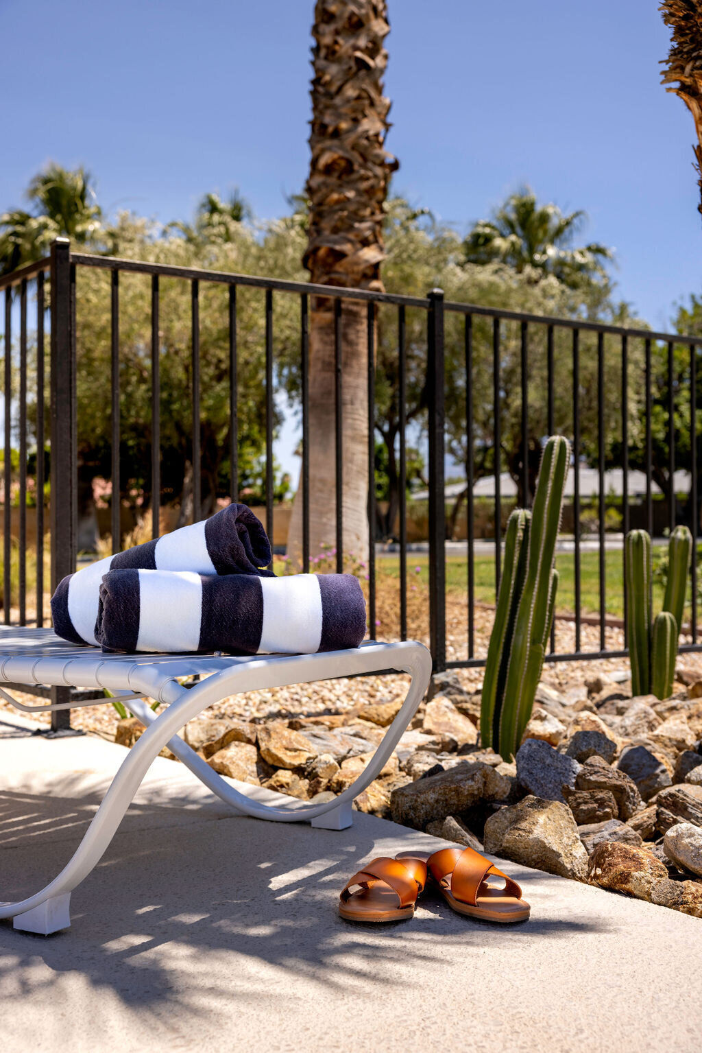 Front door with southwestern design elements
